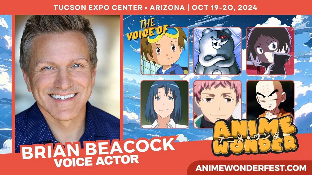 Brian Beacock - Voice actor for takato in digimon, krillin in dragon ball super, bungo stray dogs