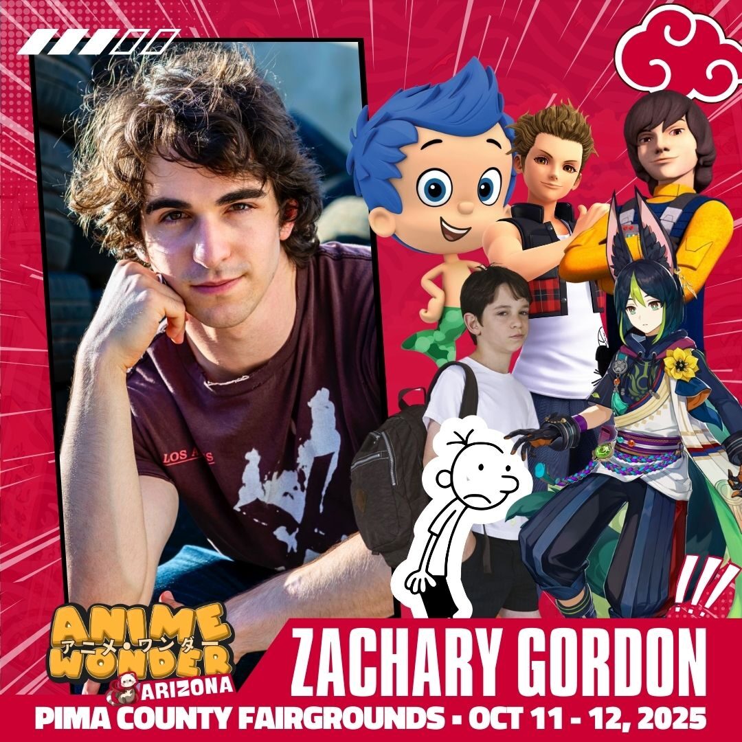 Tucson AZ Anime Wonder Zach Gordon large
