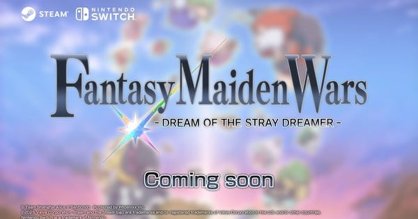 Here’s a concise and catchy alternative title:  
"Touhou Fantasy Maiden Wars Western Release Announced for Switch & PC!"  
Alternatively, for a more dramatic flair:
"Fantasy Maiden Wars: Touhou Tactical RPG Heads West on Switch & PC!"  
Let me know if you'd like a different tone!