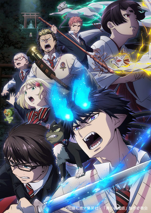 aoex_kv1_forweb Toonami Announces Blue Exorcist Shimane Illuminati Saga Anime Broadcast