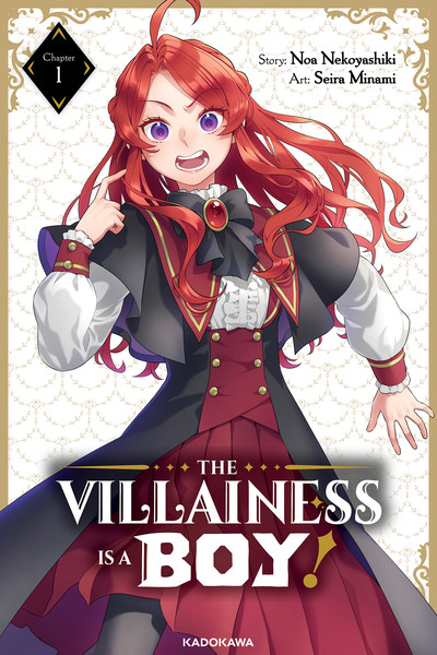 boy Kadokawa Debuts English Simulpub for The Villainess Is a Boy! Manga