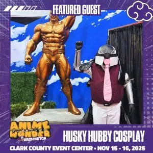 ridgefield washington Anime Wonder Husky hubby cosplay
